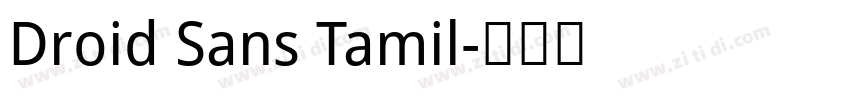 Droid Sans Tamil字体转换